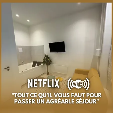 Avec Jacuzzi Prive I Strasbnb