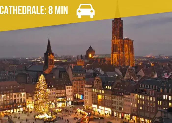 Jacuzzi Prive - Moderne - Strasbnb 아파트