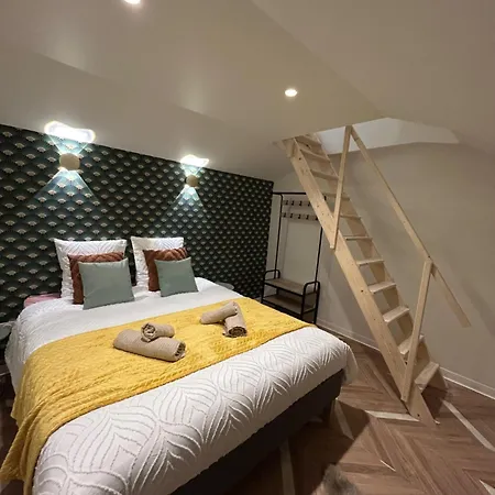 Apartamento Jacuzzi Prive - Moderne - Strasbnb Estrasburgo